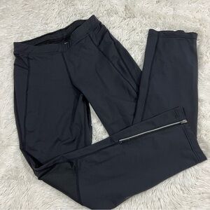 REI Leggings Womens Outdoor Mid Rise Ankle Zip Back Pocket Stretch Size Small